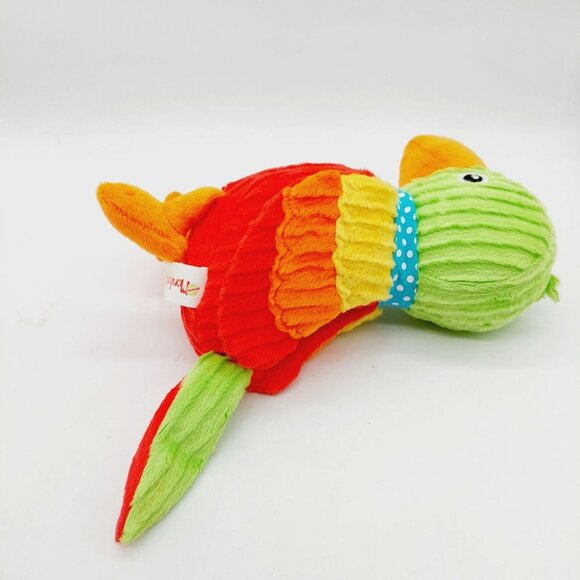 Monkeez & Friends Parrot Bird Plush Stuffed Animal Multi-colored  7" - Picture 3 of 7